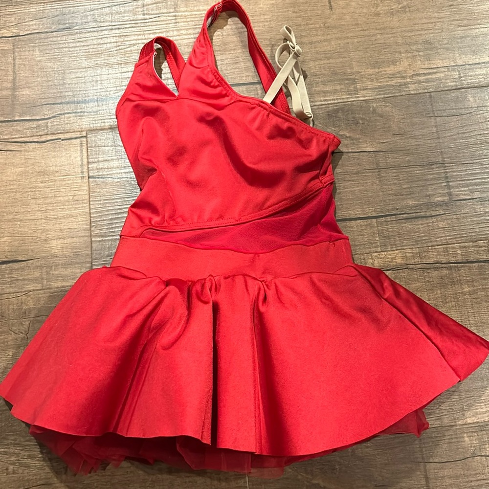 Red Balera dance dress